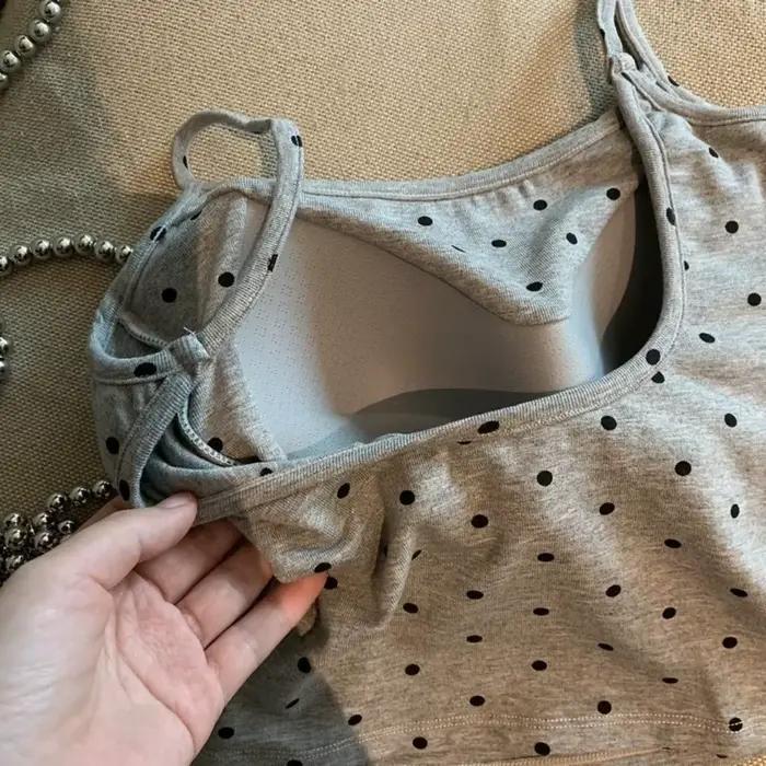 Nouveau débardeur camisole dos en U pour femme
