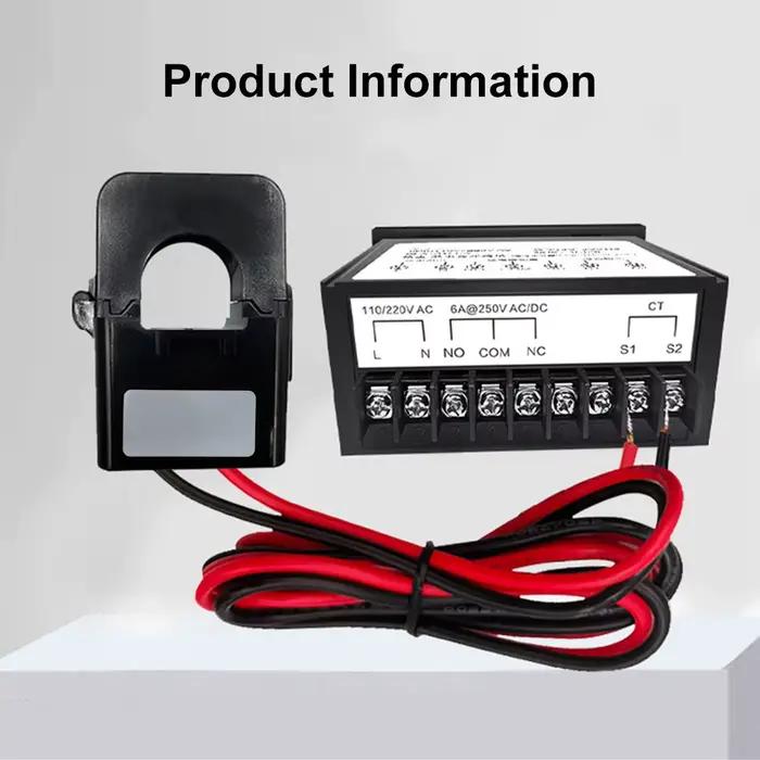 Ampèremètre de commutateur d'affichage numérique intelligent intégré par AC110-220V A31 intégré avec l'alarme supérieure et inférieure de limite