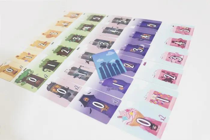 Jeu de société 5 tours pour 2 à 6 joueurs, jeu de cartes rapide, jeu de stratégie amusant