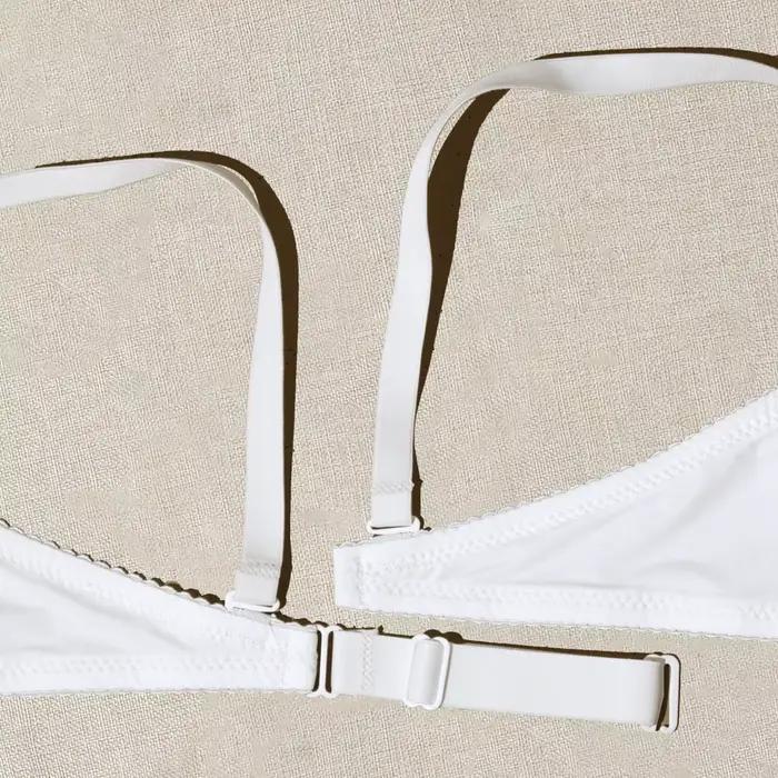 BEAUWEAR fermeture avant Demi soutien-gorge pour femme plaine Invisible T-shirt