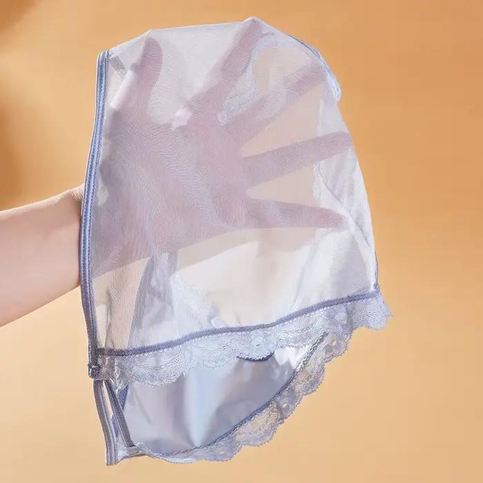 InjUnderwear-Culotte en dentelle souple pour femme