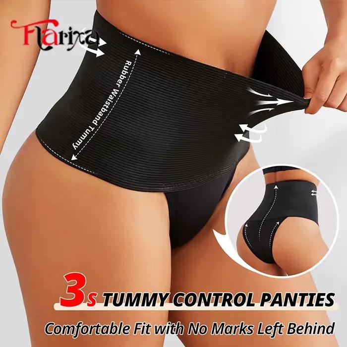 Flarixa ventre plat corps Shaper culottes femmes taille haute
