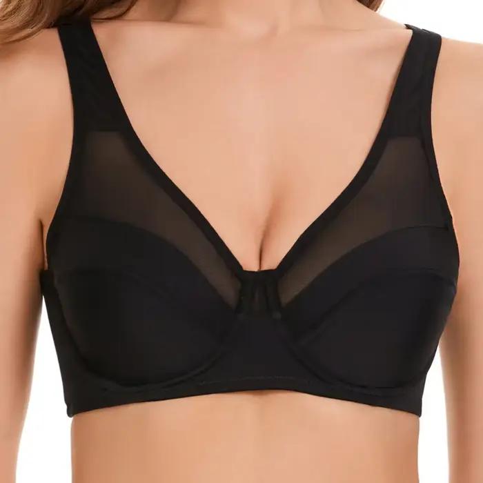 Soutien-gorge minimiseur en dentelle pour femmes