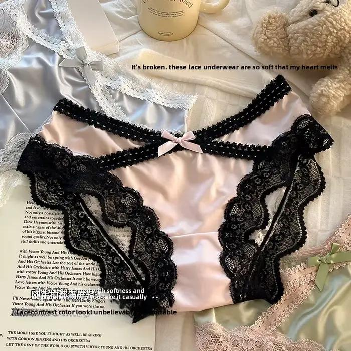Culotte en dentelle française pour femmes