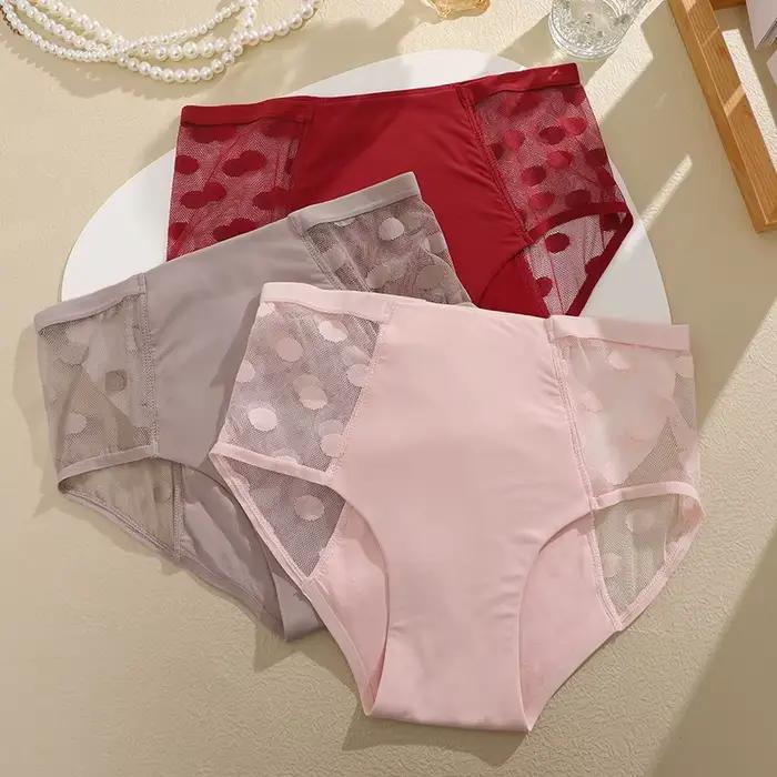 1 pièces culottes menstruelles pour femmes pantalons physiologiques sous-vêtements anti-fuite dames période culotte taille haute coton slips Lingerie