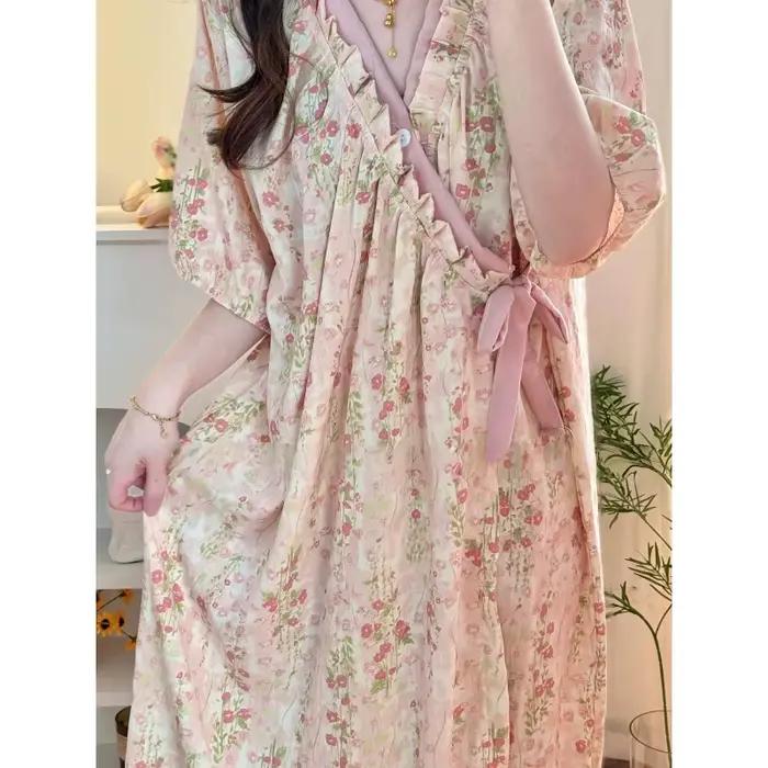 Vêtements de nuit doux pour filles de style japonais