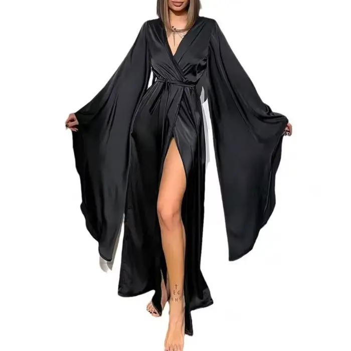 Robe de nuit style princesse avec coussinet de poitrine, nouvelle collection été, en coton nuage léger, manches courtes, vêtements d'intérieur