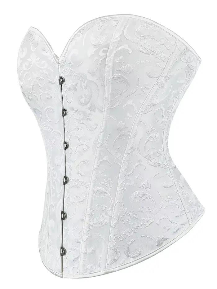 Corset sexy en acier serre-taille avec lacets vintage pour femmes pour des occasions spéciales et des tenues sophistiquées