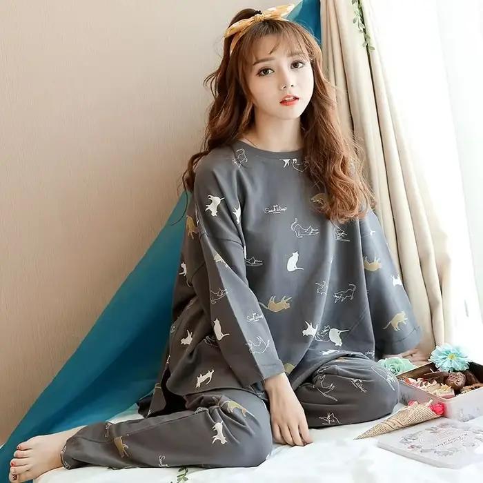 Pyjama à manches longues pour femmes