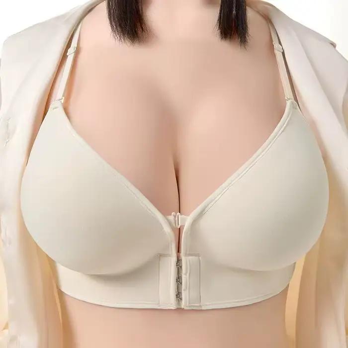 Soutien-gorge push-up épais avec fermeture frontale de 12 cm – Rehausseur rembourré ultra