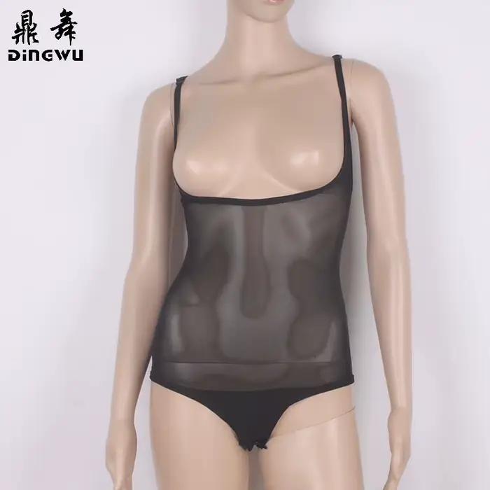Costumes de danse du ventre en maille pour femmes, vêtements de danse une pièce, costume de batterie, haut à bretelles en gaze transparente, manteau d'entraînement en émail