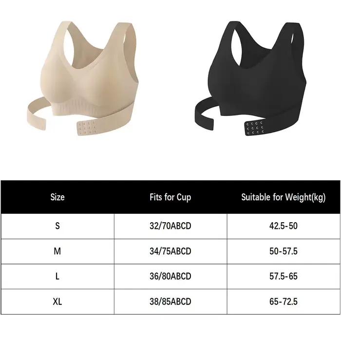 Soutien-gorge correcteur de posture sans couture sans armatures pour femme