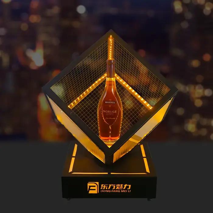Présentoir à vin VIP pour bar et discothèque, présentoir LED pour whisky, vin et champagne, présentoir à vin créatif pour bar et discothèque