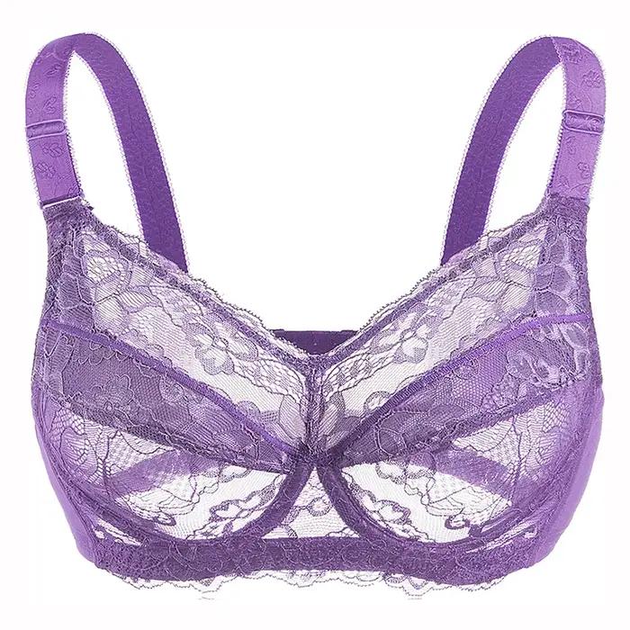 Soutien-gorge à armatures en dentelle pour femmes