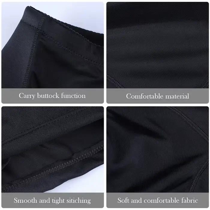 Culotte rembourrée invisible rehausseur de fesses pour femme