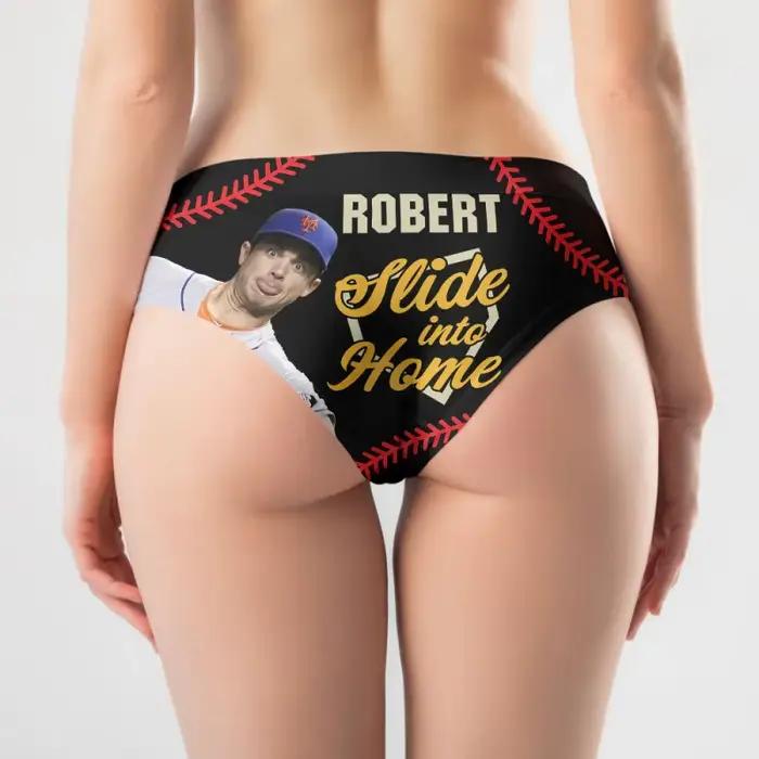 Culotte femme personnalisée avec photo et nom personnalisés