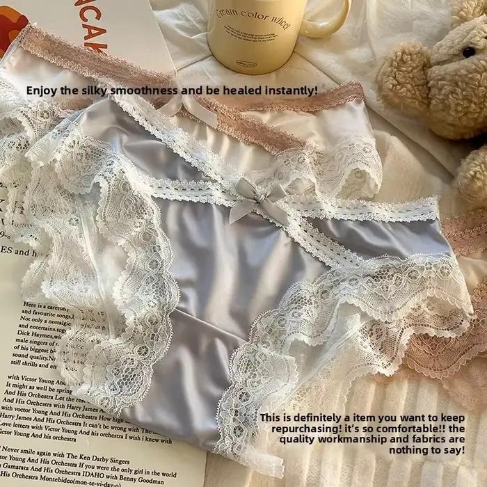 Culotte en dentelle française pour femmes