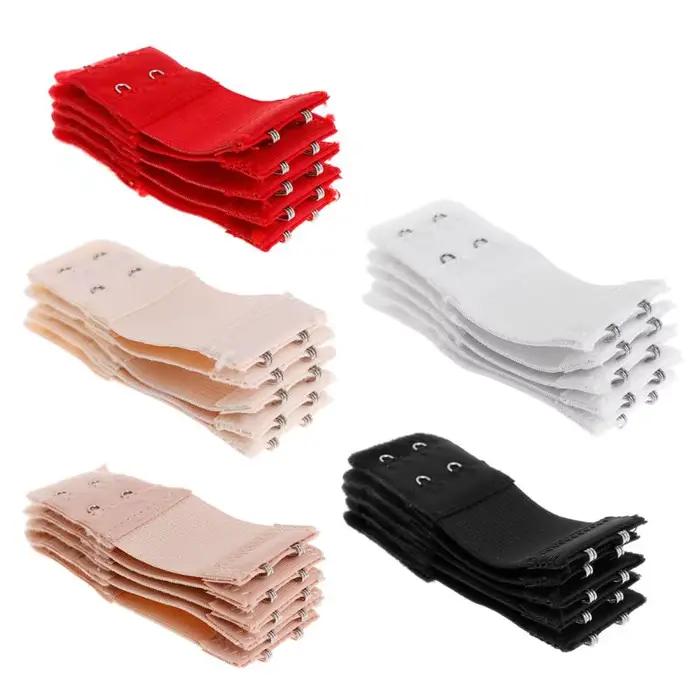 Extension de Sangle de Soutien-Gorge pour Femme, 5 Pièces, 2 Crochets, 2 Rangées, Intimes, Accessoires Intimes