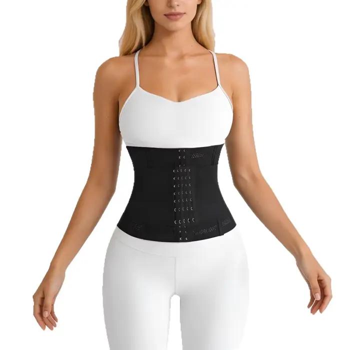 Gaine amincissante pour femmes, corset, gaine de maintien de la taille, double contrôle du ventre, effet ventre plat, polyester élastique, soutien ferme, confort maximal, sport, fitness, yoga, silhouette élégante