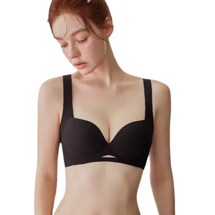 Soutien-gorge amincissant sans anneaux en acier pour femme
