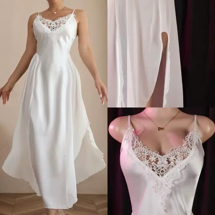 Nouvelle Robe de Nuit Femme Haut de Gamme 2026