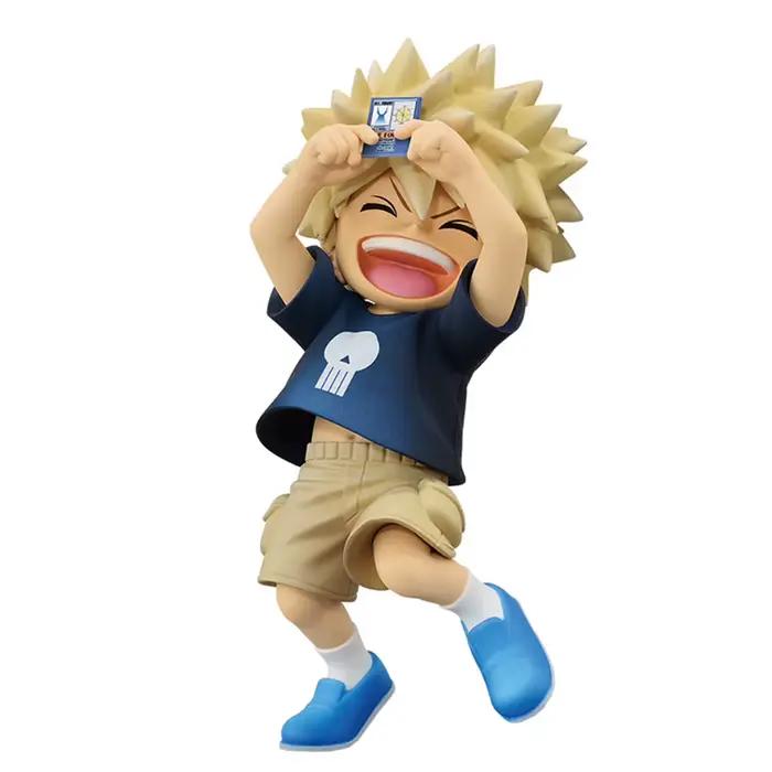 Figurine Anime MHA Bakugo Boku Midoriya Izuku, Figurine d'Action Mignonne Version Q, Modèle de Collection Héro Anime Katsuki Bakugo, Cadeaux