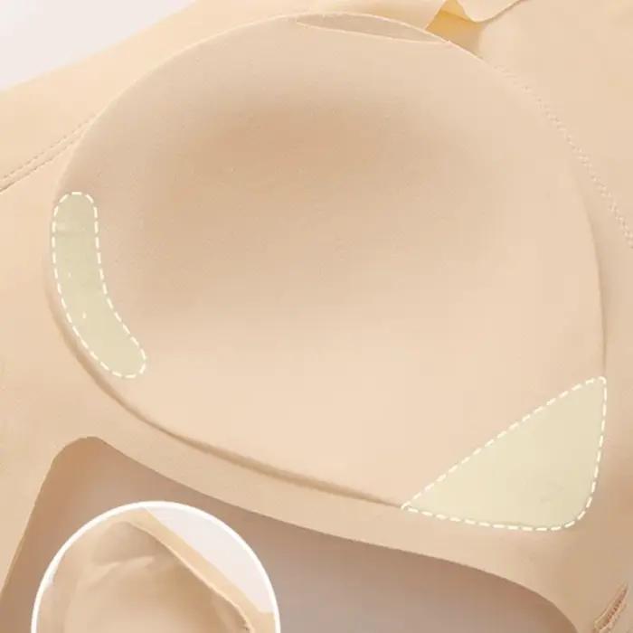 Soutien-gorge d'allaitement lisse offrant soutien doux respirant pour améliorer le confort levage pendant grossesse