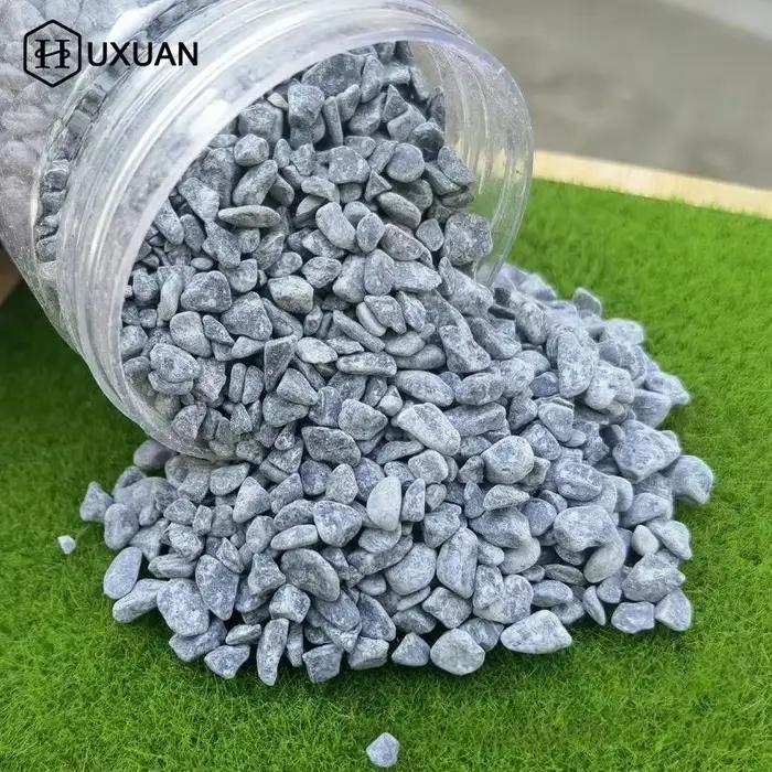 1 ensemble 100g Micro gravier roche au sol simulée petite pierre pour bricolage scène de Table de sable jardin ferroviaire Train route pavage matériel