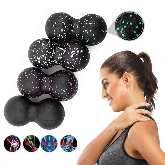 Ballon de massage corporel en EPP de 8 cm, balle de relaxation musculaire haute densité, balle de fitness et de yoga pour soulager la douleur