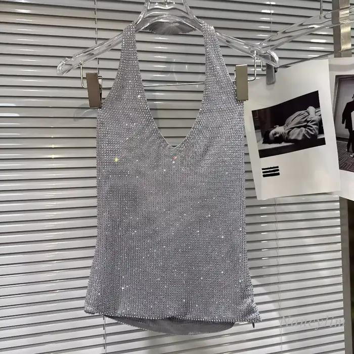Nouveautés Été 2026 : Top Camisole Halter pour Femme