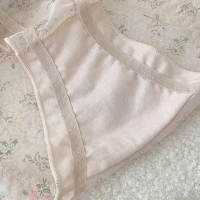 Culotte femme ceinture croisée Hipsters taille basse dentelle à bretelles