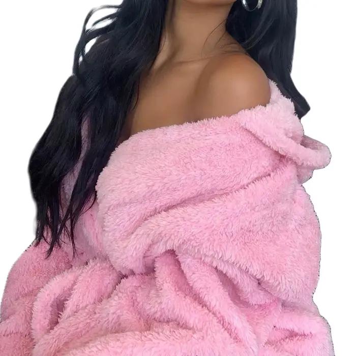 Sweats à capuche à manches longues pour femmes, vêtements de nuit à la mode, pyjamas à oreilles mignonnes, vêtements de nuit pour la maison, automne, hiver, 2020