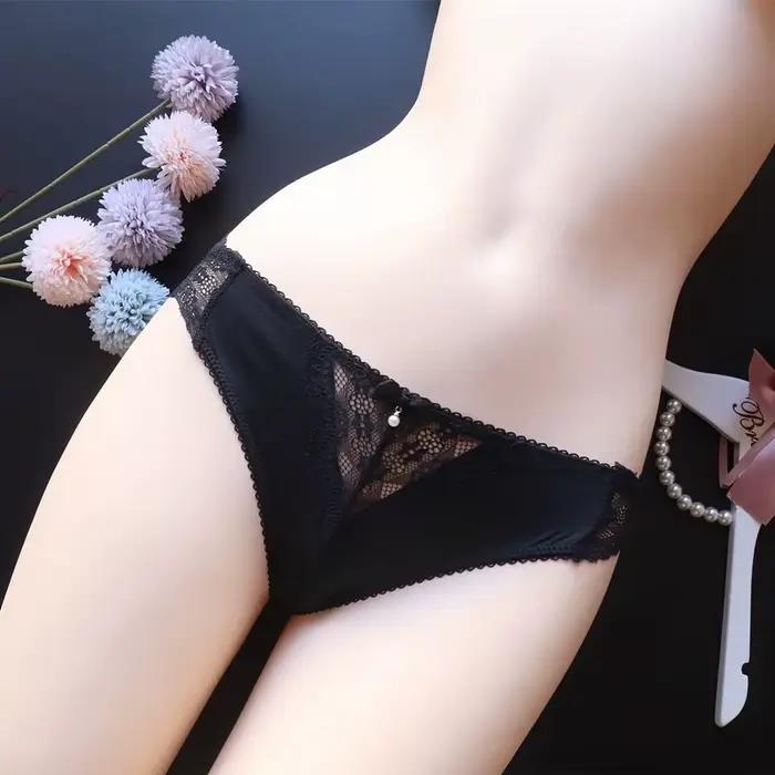 Women's Underwear Panty Sexy Lace Panties Low Waist Seamless Comfort Briefs Woman Fashion Underpants Female Lingerie