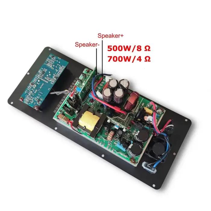Amplificateur de puissance numérique de classe D, carte d'ampli de caisson de basses, technologie audio Hifi, basses pures actives, 110 W, 220V, 500 V