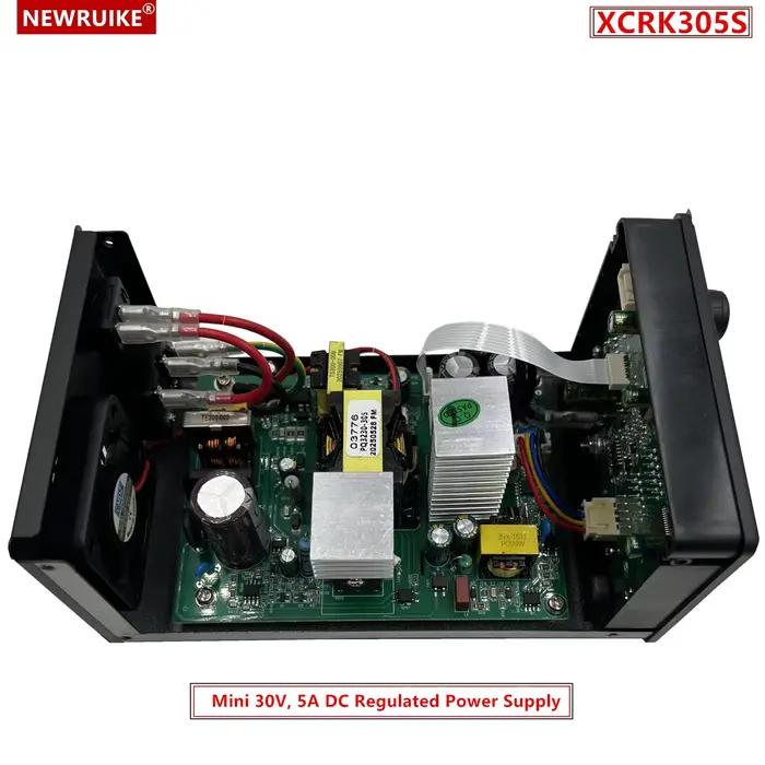 Alimentation de laboratoire 30V 5A DC, réglage de l'encodeur de laboratoire, régulateur de tension, alimentation de commutation réglable XCRK305MS 110V 220V