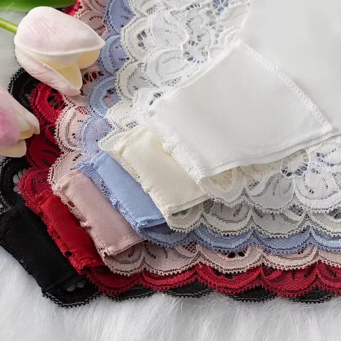 Sexy dentelle culottes pour femmes sans couture mode impression sous-vêtements féminins taille basse slips dame