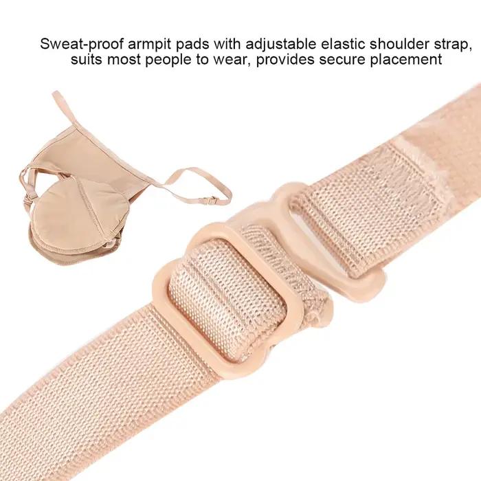 Soutien-gorge de protection contre la sueur des aisselles en coton réutilisable, coussinets absorbant la sueur, ton de peau, protection contre la sueur des aisselles