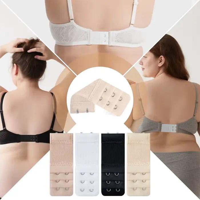 Lot de 3 rallonges de soutien-gorge élastiques pour femmes