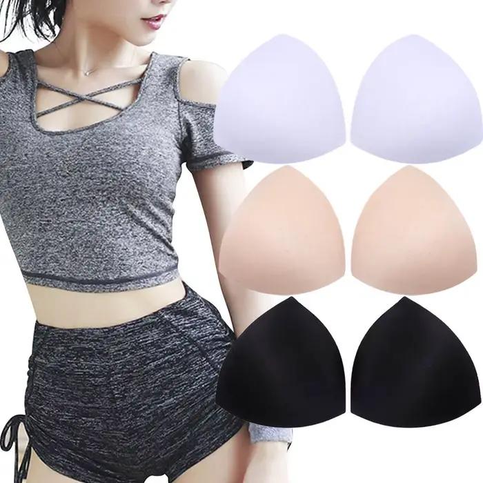Accessoires de lingerie : Inserts triangulaires d'été pour rehaussement