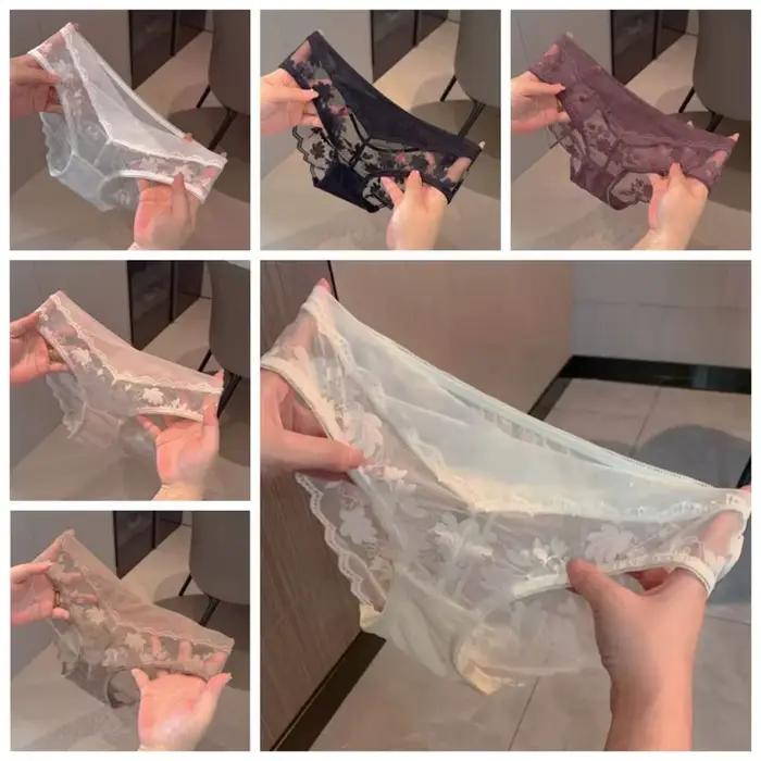 Culottes en dentelle à fleurs en maille