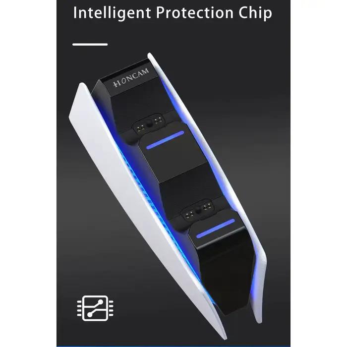 Chargeur pour Sony Play Station Playstation PS 5 PS5, contrôle du contrôleur, Support Dualsense, accessoires, Support de manette de jeu, Support de commande