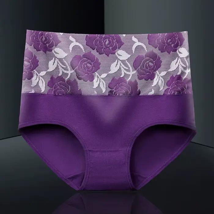 Culottes pour femmes, sous-vêtements taille haute, culottes personnalisées