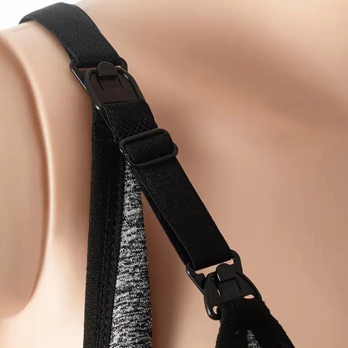 Rallonges de soutien-gorge d'allaitement réglables en polyester et fibre de coton pour femmes, couleurs naturelles, ajustement doux, allaitement facile et élégant