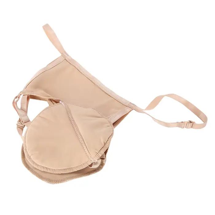 Soutien-gorge de protection contre la sueur des aisselles en coton réutilisable, coussinets absorbant la sueur, ton de peau, protection contre la sueur des aisselles