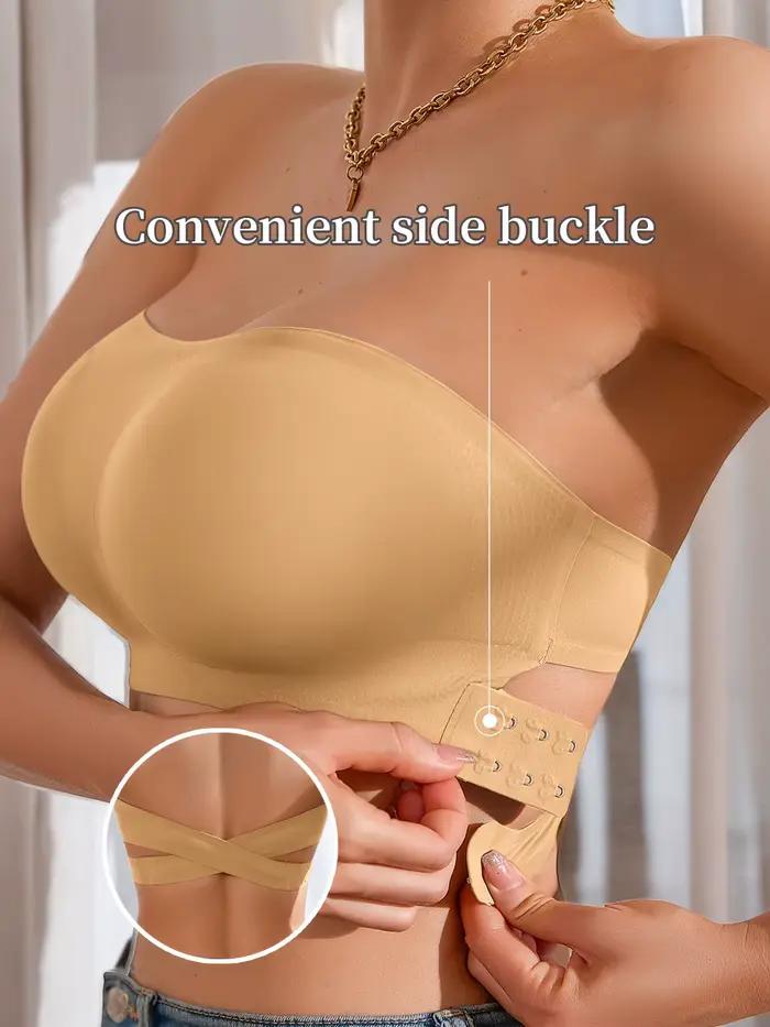 1 pièce/3 pièces/paquet YMQJ amovible rembourré doux glace soie sans trace femmes brasserie sans fil sans couture soutien-gorge pour femmes soutien-gorge sans bretelles
