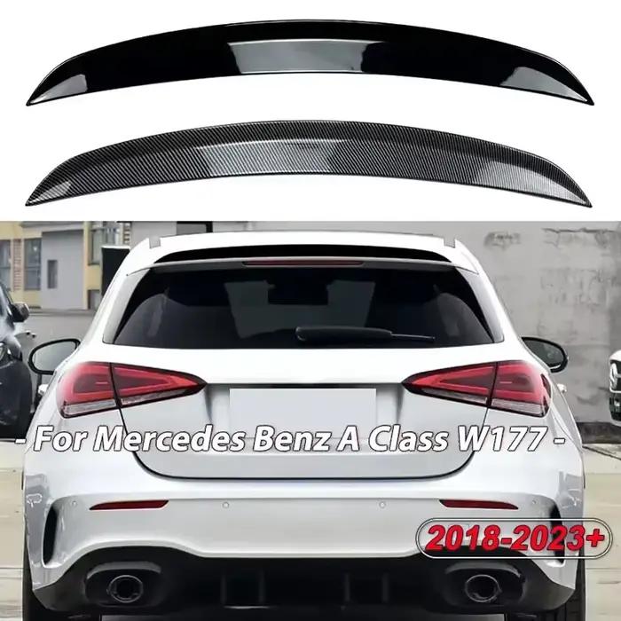 Becquet de toit arrière ABS noir brillant, pour Mercedes Benz classe A W177 A180 A160 A200 A220 A250 A45 A35 AMG 2018 – 2023 +
