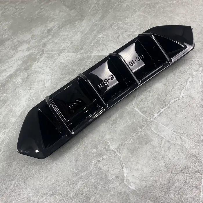Diffuseur de pare-chocs arrière de voiture, Design Maxton noir brillant, pour Seat Ibiza FR/Standard Mk5 2017 – 2024, kits de carrosserie de cantonnière arrière de réglage