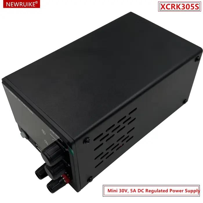 Alimentation de laboratoire 30V 5A DC, réglage de l'encodeur de laboratoire, régulateur de tension, alimentation de commutation réglable XCRK305MS 110V 220V