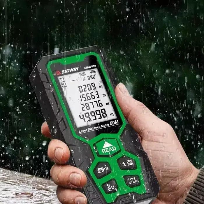 SNDWAY télémètre Laser vert SW-WG100 salle de mesure intérieure et extérieure plage Laser anti-poussière et étanche