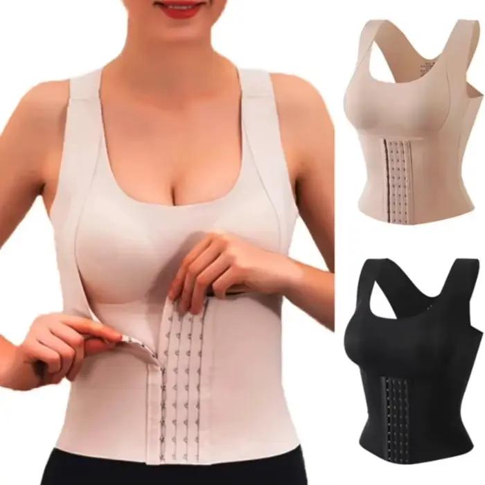 Soutien-gorge boutonné à la taille 3 en 1 pour femmes